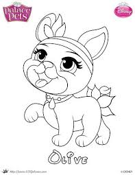 Free Princess Palace Pets Coloring Page Of Olive Princess Coloring Pages Free Coloring Pages Princess Palace Pets