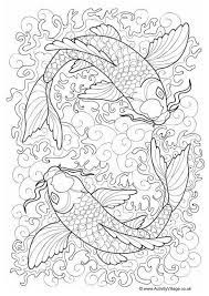 Contains 30 gorgeous koi fish designs in a range of styles perfect for any colorist. Pin On Colorpages