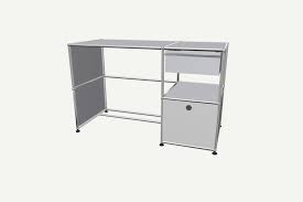 Schubladen und böden schaffen praktischen stauraum. Usm Haller Schreibtisch Mit Schublade Pro Office Shop