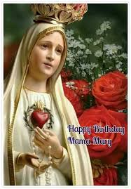 Happy Birthday Message For Mother Mary Happy Birthday To Our Mother Mary Today Mother Mary Images Images Of Mary Mother Mary