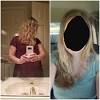 Start cupping your hair length in an upward direction. 1