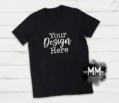 Free T Shirt Mockup Short Sleeve Black Shirt Display Apparel Mockup Psd Free Psd Mockups In 2020 Shirt Mockup Tshirt Mockup Free Packaging Mockup