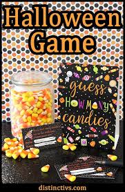How Many Candy Halloween Party Game Halloween Candy Jar Halloween Party Themes Halloween Candy Table