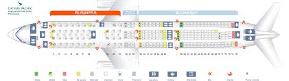 Seat Map Airbus A330 300 Cathay Pacific Best Seats In The Plane