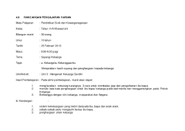 Koleksi latihan psk tingkatan 4. Persediaan Rancangan Pengajaran Dan Pembelajaran Harian Psk