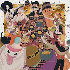 one piece one piece luffy zoro usopp sanji nami chopper robin franky e brook one piece drawing anime halloween one piece luffy