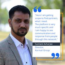 Here is what Jasper Camacho had to say about the network, Jasper has a  background in the Energy and Infrastructure industry. If these are  industries that interest you, you will find a