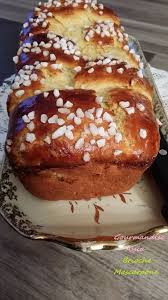 Brioche Au Mascarpone Thermomix Gourmandiseassia Dessert Gourmandise Cuisine Et Boissons
