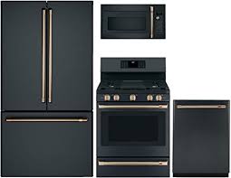 Ge cafe series matte black. Ge Cafe 4 Piece Kitchen Package Cwe23sp3md1 36 Smart French Door Refrigerator Cgb500p3md1 30 Smart Gas Range Cvm517p3md1 30 Over The Range Microwave Cdt836p3md1 24 Built In Dishwasher In Matte Black Pricepulse
