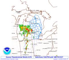 Sva) is a severe weather watch product issued by regional offices of weather forecasting agencies throughout the world when meteorological conditions. Storm Prediction Center Severe Thunderstorm Watch 276