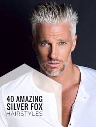 40 Amazing Silver Fox Hairstyles For Men Grey Hair Men Silver Fox Hair Silver Hair Men