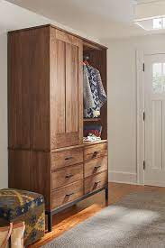 Storage Made Easy You Can Detach The Top Cabinet From The Bottom Making It Easy To Move Or Fit Anywhere In Your H Modern Armoire Furniture Entryway Furniture