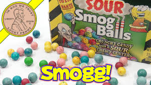The sour crunch you'll munch by the bunch is packed with six different yummy sour flavours; Toxic Waste Sour Smog Balls Candy Dr Sauernoggin Helps Sour Candy Candy Sour