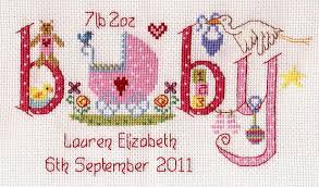 These christmas cross stitch patterns are provided free by various cross stitch websites. Cross Stitch Kits For Babies Past Impressions