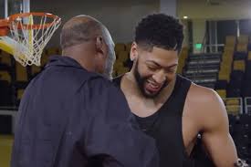 Karl Malone Pranks Anthony Davis