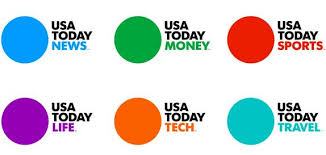 Usatoday Logo And Newspaper Dynamic Logo Logo Design Trends Brand Architecture