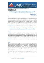 Yapılandırmacı öğrenme kuramı konu özeti. Pdf Yapilandirmaci Kuram Perspektifinden Metaforlar Ve Analojiler Yoluyla Ogrenme Transferi Dagcilik Liderlik Ornegi Learning Transfer By Metaphors And Analogies From The Perspective Of Constructivist Theory Mountaineering Leadership Case