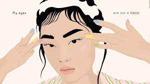 Small, stretched, sometimes with straight brows. Why The Fox Eye Beauty Trend Is Being Slammed As Racially Insensitive Cnn Style