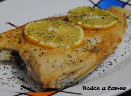 Preparaciones para el colesterol con pescados azules. Receta Gallos A La Molinera