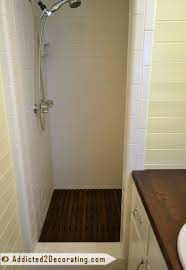 Diy Removable Cedar Shower Floor Mat Addicted 2 Decorating Shower Floor Shower Floor Mat Teak Shower Floor