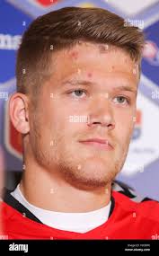Football player andreas cornelius hi-res stock photography and images