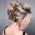 Half Up Half Down Blonde Prom Hair