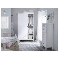 Buy ikea hemnes wardrobe and get the best deals at the lowest prices on ebay! Hemnes Wardrobe With 2 Sliding Doors White Stain 120x197 Cm Ikea