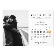 Save The Date Modern Calendar Gold Heart Jan 2021 Invitation Zazzle Com In 2020 Modern Calendar 2021 Calendar Calendar