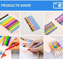Good Quality Round Shape 10 Colors Wax Crayon - Wax Crayon ...