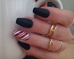 Maybe you would like to learn more about one of these? Coffin Nails Coffin Nails Matte Christmas Nails Holiday Nails