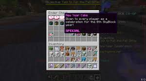 I Have A 0th New Years Cake Is This A Glitch Or Did The Skyblock Years Reset Hypixel Minecraft Server And Maps