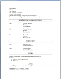 Curriculum vitae en francais free download. 15 Exemple De Cv Classique Gratuit A Telecharger Cv Etudiant Simple Cv Cv Words Microsoft Word Document