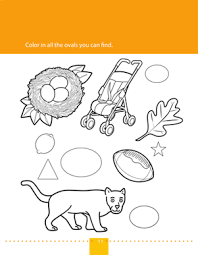 Visit our website to see or print oval coloring page. Shape Coloring Ovals Worksheet Education Com
