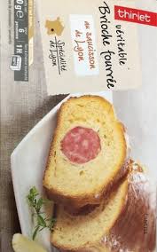 Brioche Fourree Au Saucisson De Lyon Thiriet Calories Et Informations Nutritionnelles