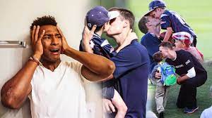 When tom brady replaced drew bledsoe. Tom Brady Kisses Little Boys Disturbing Youtube