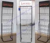 Rak Gantung Lantai Logam Rak Display Baterai