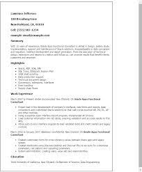 This oracle consultant resume is specially written to give better ideas of drafting a perfect resume for the mentioned position. Oracle Apps Functional Consultant Templates Mpr