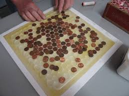 You can figure out how many square feet you need to cover by measuring. How To Make Copper Penny Flooring In 9 Easy Steps