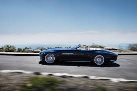 A blend of luxury, sportiness & performance. Vision Mercedes Maybach 6 Cabriolet Concept Preview News Cars Com