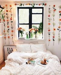 This one has a symmetrical feel to it that keeps it modern. 15 Bohemian Bedrooms With Free Spirit Vibes Urban Bedroom Wall Decor Bedroom Room Inspiration