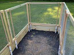 I wanted something where the fence was built into the planter boxes and since i have a pretty big space, i. Raised Garden Bed Building A Raised Garden Garden Beds Raised Garden