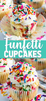 Perfect Funfetti Cupcakes Crazy For Crust Recipe Easy Cupcake Recipes Cupcake Recipes For Kids Easy Cupcakes