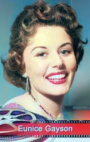On This Day 17 March 1928 Eunice Gayson (Eunice Elizabeth Sargaison), was  born in Streatham. Actor, dancer and singer died 8 June 2018 The elder of  twin daughters and the middle of