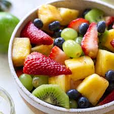 Broccoli cashew salad with apples, pears, and cranberries is tossed with the most delicious homemade creamy salad dressing. Fruit Salad Live Well Bake Often