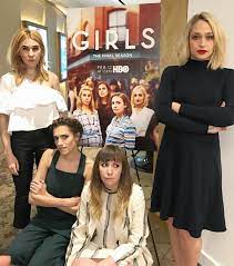 lena dunham s long blonde ombre hair is seriously perfect jemima kirke girls hbo mens hairstyles 2020 gq