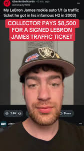 Lebron James in Shadure Sanders Gets Ticket