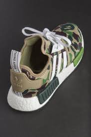 Bape X Adidas Nmd R1 Data Premiery Adidas Shoes Nmd Camo Shoes Sneaker Boots