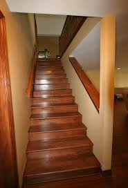 Basement Stairway Hardwood Stairs To The Full Daylight Walk Out Basement Basement Stairs Open Basement Stairs Open Basement