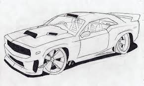 Josiah's Drawings: How To Draw A Muscle Car | Desenhos De Carros, Carros E  Caminhões, Desenhos Fáceis