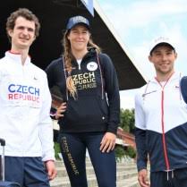 The men shot down the white water course in tokyo as storm clouds gathered nearby. Prvni Olympionici Si Uz Vyzvedli Kompletni Kolekci Do Tokia Cysnews